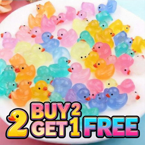 100x mini resin - resin, ducks