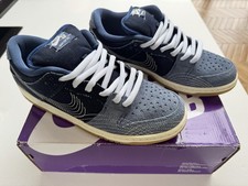 Size UK 10 - Nike SB Dunk Low Sashiko Denim - Very Good Condition - US 11
