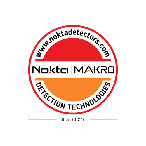 Nokta patch 8cm metal - nokta,