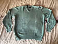 Galvin Green Sweater - Merino Wool Blend - Size Large