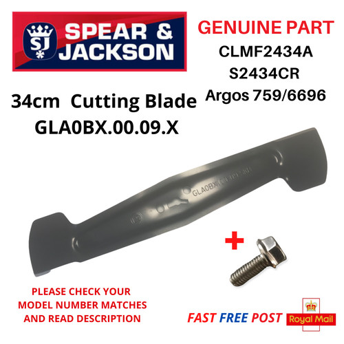 Spear jackson clmf2434a - spear, &