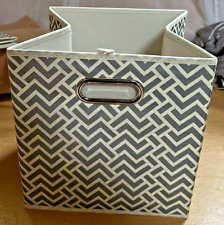 2x Amazon Basics Cube Storage Boxes Collapsible Organizer Bins For Toys Clothes