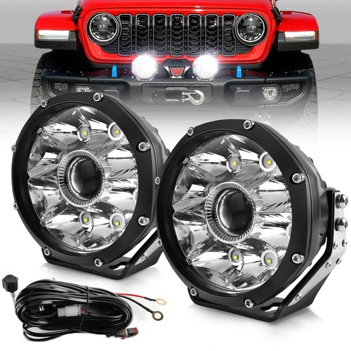 Laser round led offroad - 5",