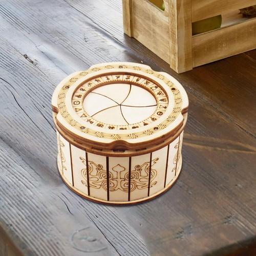 Wooden puzzle box - stem, boxes