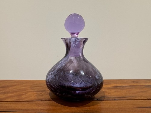 Caithness glass bottle with