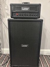 Laney Ironheart Foundry Series 60watt Dual top Head & Laney 212 Cabinet & FS2