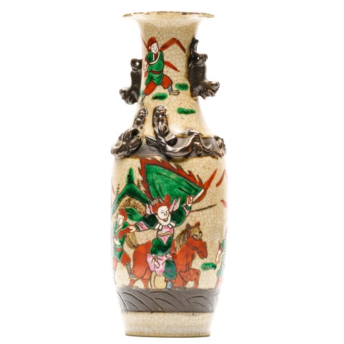 Chinese vase crackled - chinese,