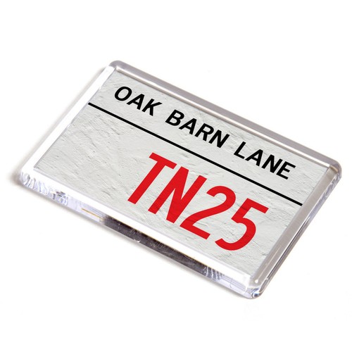 Fridge magnet oak barn lane - magnet,