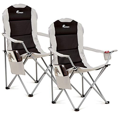 Padded camping chairs set of - camping,