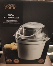 White Ice-Cream Maker New
