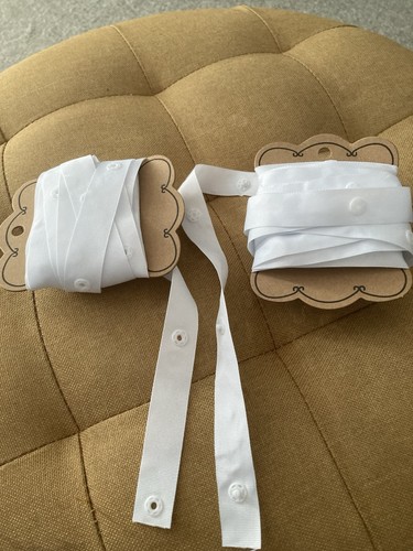 Newey white popper tape - tape, studs