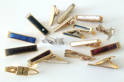 Tie clips clasps - 18,