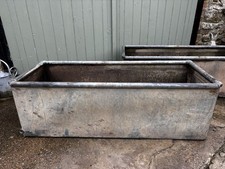 Reclaimed Galvanised Trough X