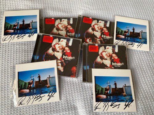 Inhaler signed open wide - signed, cd