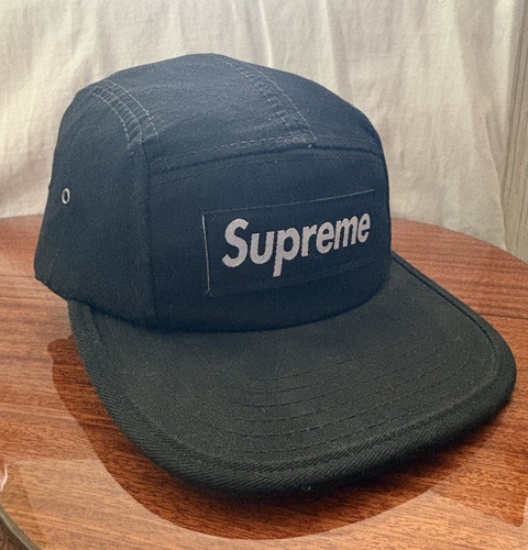 Supreme black panel - black, 5-panel