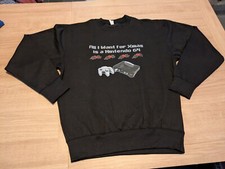 'All I want For Christmas is a Nintendo 64' Christmas Jumper L Mens Gamer Black