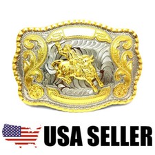 WESTERN SHINE BELT BUCKLE MEN