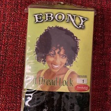 Soft Faux hair long Dread Locks NEW 26 inch Black