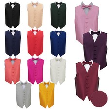 Boys waistcoat bow tie set - tie,