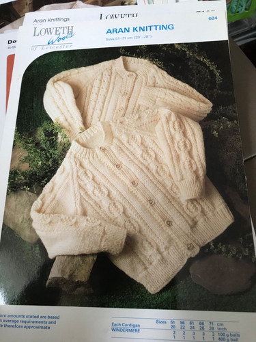 Loweth aran knitting pattern - aran,