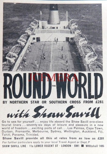 Shaw savill round the world - shaw, round-the-world