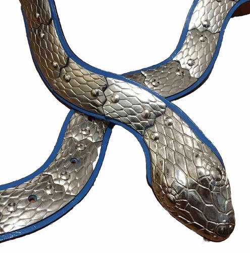 Vintage 1980s snake belt - 1980s,