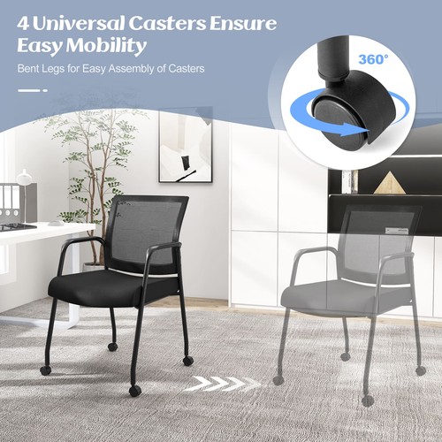 2pcs office guest - office, chairs