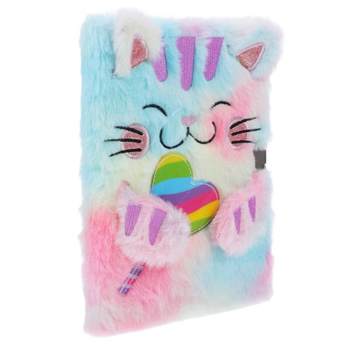 Fuzzy notebooks for - , girls