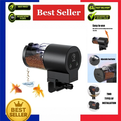 Automatic fish feeder 100ml - feeder,