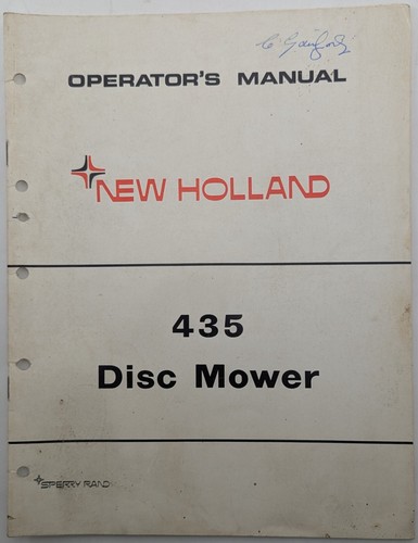 Original new holland - original, operators