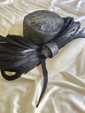 Gorgeous Philip Somerville hat with feathers, perfect for a special occasion