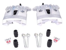 2 FRONT BRAKE CALIPER+ SLIDER