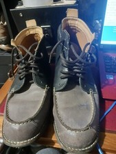 Timberland Earthkeepers Chukka 2 Tone Black & Taupe Leather 11w UK 10.5 Mens