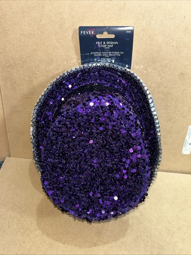 Fever felt sequin top hat - sequin,