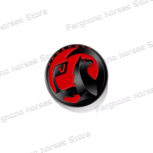 Black car vauxhall logo - black, badge