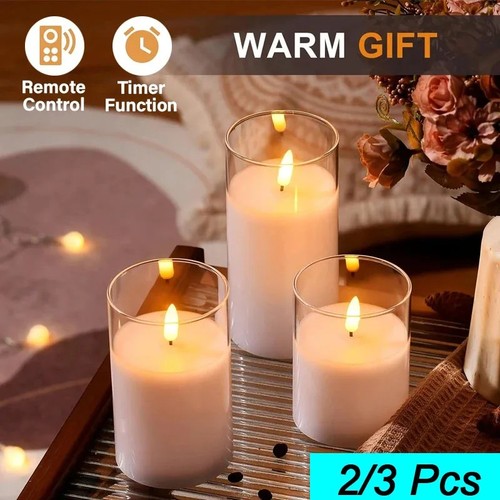 Flameless led candle set - flameless,