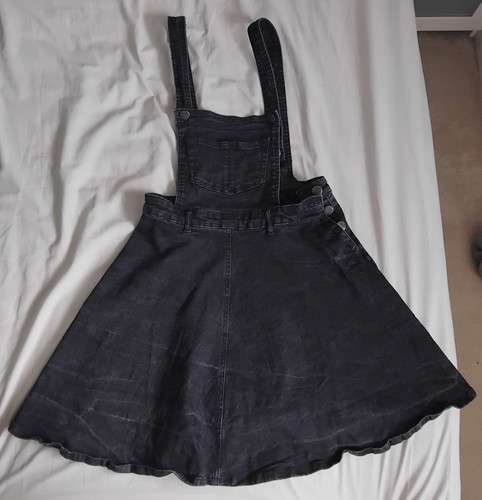 Hell bunny dakota pinafore - hell,