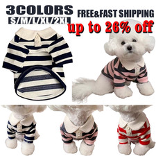 Stripe Small Dog Shirt Cute