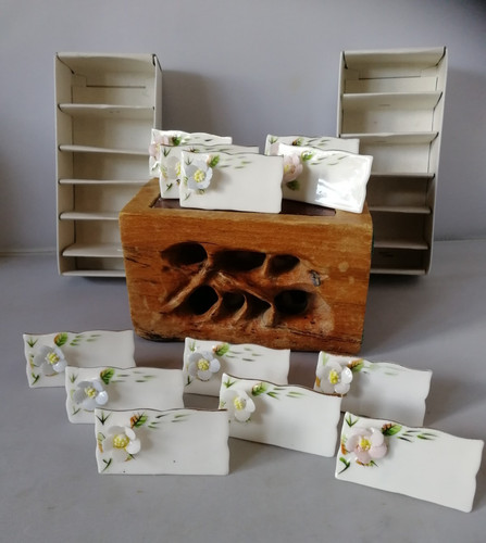 Vintage table name - table, place