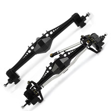 2Pcs Aluminum Alloy Front Rear