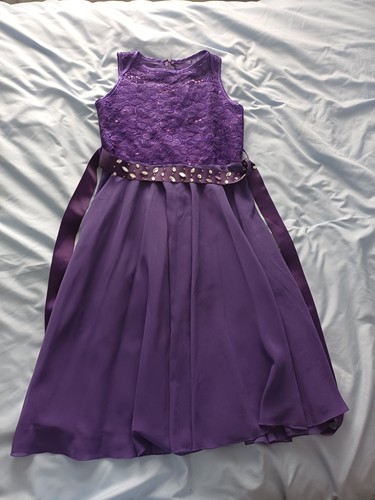 Girls party prom dress - or,