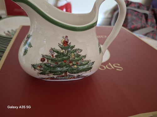 Spode christmas tree jug - spode,