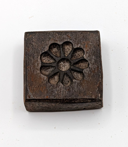 Vintage flower indian brass - ,