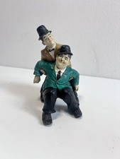 Laurel And Hardy Resin Painted