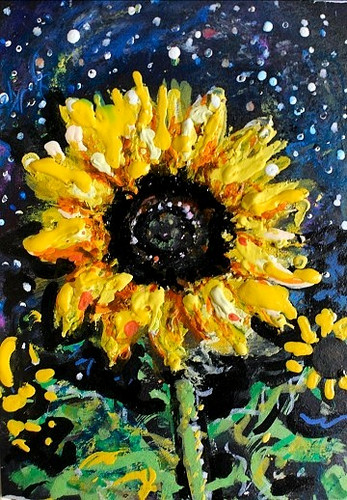 Aceo original painting - original,
