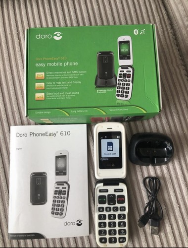 Doro phone easy 610 - easy, black