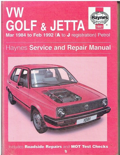 Golf mk2 1 6 - 1.3, 1.8