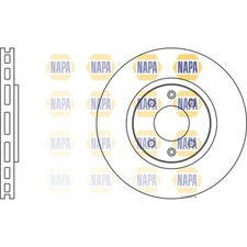 2x Brake Discs Vented For