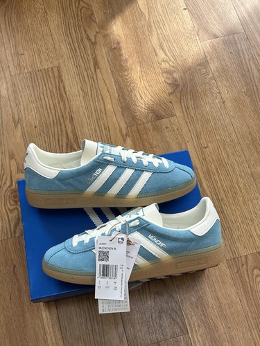 Adidas blue white muenchen - 🔥adidas,