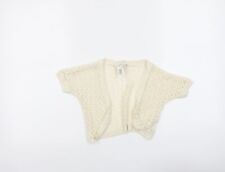 H&M Girls Beige V-Neck Acrylic